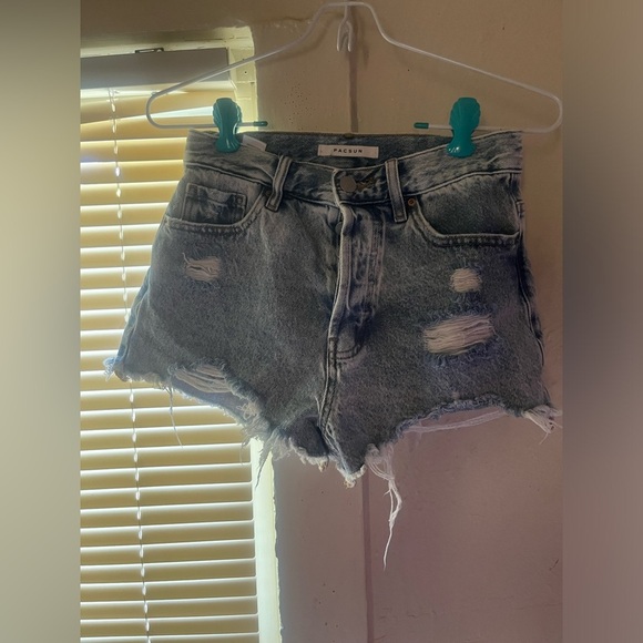 Pacsun vintage high rise Jean shorts - Picture 1 of 6